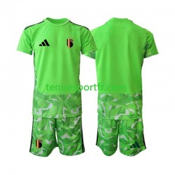 Kit Enfant Maillot Troisième Belgique Gardien World Cup 2026 à Manches Courtes