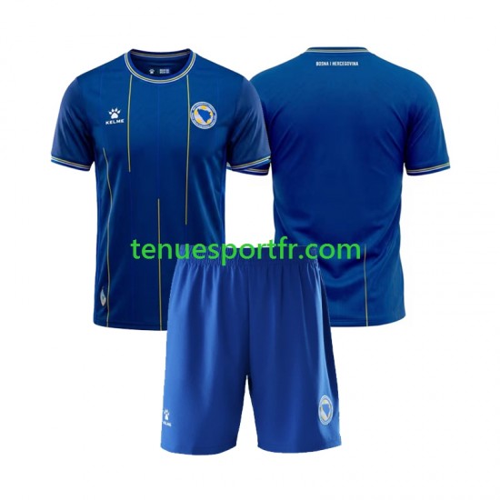 Kit Enfant Maillot Domicile Bosnie Herzégovine World Cup 2026 à Manches Courtes