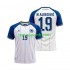 Homme Maillot Extérieur Bosnie Herzégovine Kerim Alajbegovic 19 World Cup 2026 à Manches Courtes