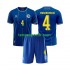 Kit Enfant Maillot Domicile Bosnie Herzégovine Tarik Muharemovic 4 World Cup 2026 à Manches Courtes
