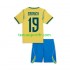 Kit Enfant Maillot Domicile Brésil Endrick 19 World Cup 2026 à Manches Courtes