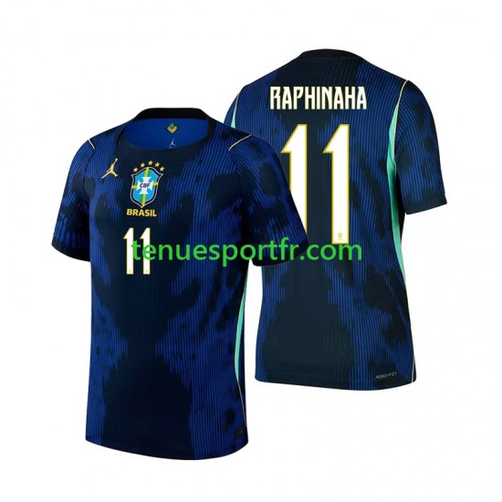 Homme Maillot Extérieur Brésil Raphinha 11 World Cup 2026 à Manches Courtes
