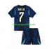 Kit Enfant Maillot Extérieur Brésil Vinicius Junior 7 World Cup 2026 à Manches Courtes
