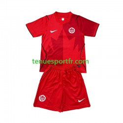 Kit Enfant Maillot Domicile Canada World Cup 2026 à Manches Courtes