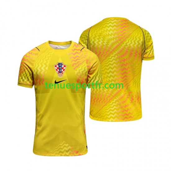Homme Maillot Domicile Croatie Gardien World Cup 2026 à Manches Courtes