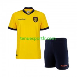 Kit Enfant Maillot Domicile Ecuador World Cup 2026 à Manches Courtes