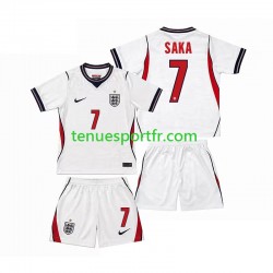 Kit Enfant Maillot Domicile Angleterre Bukayo Saka 7 World Cup 2026 à Manches Courtes