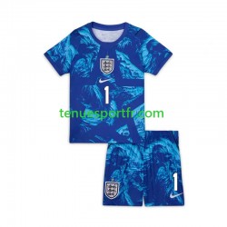 Kit Enfant Maillot Troisième Angleterre Gardien Jordan Pickford 1 World Cup 2026 à Manches Courtes