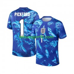 Homme Maillot Troisième Angleterre Gardien Jordan Pickford 1 World Cup 2026 à Manches Courtes