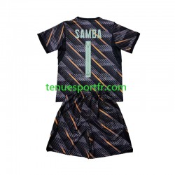 Kit Enfant Maillot Domicile France Gardien Brice Samba 1 World Cup 2026 à Manches Courtes