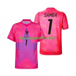 Homme Maillot Extérieur France Gardien Brice Samba 1 World Cup 2026 à Manches Courtes
