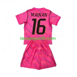 Kit Enfant Maillot Extérieur France Gardien Mike Maignan 16 World Cup 2026 à Manches Courtes