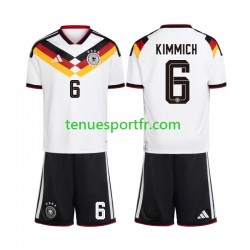 Kit Enfant Maillot Domicile Allemagne Joshua Kimmich 6 World Cup 2026 à Manches Courtes