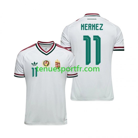 Homme Maillot Extérieur Hongrie Milos Kerkez 11 World Cup 2026 à Manches Courtes