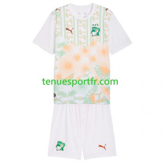 Kit Enfant Maillot Extérieur Côte d'Ivoire World Cup 2026 à Manches Courtes