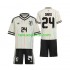 Kit Enfant Maillot Extérieur Japon Kaishu Sano 24 World Cup 2026 à Manches Courtes