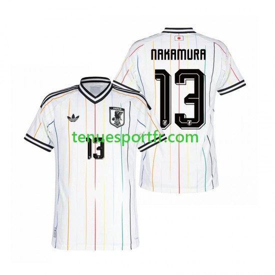 Homme Maillot Extérieur Japon Keito Nakamura 13 World Cup 2026 à Manches Courtes