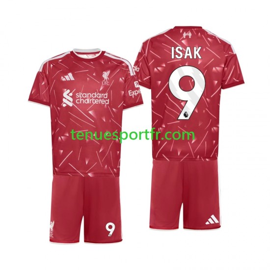 Kit Enfant Maillot Domicile Liverpool Alexander Isak 9 2026-2027 à Manches Courtes