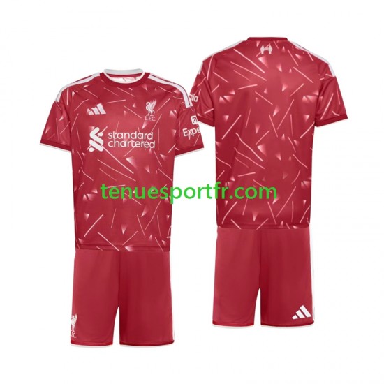 Kit Enfant Maillot Domicile Liverpool 2026-2027 à Manches Courtes