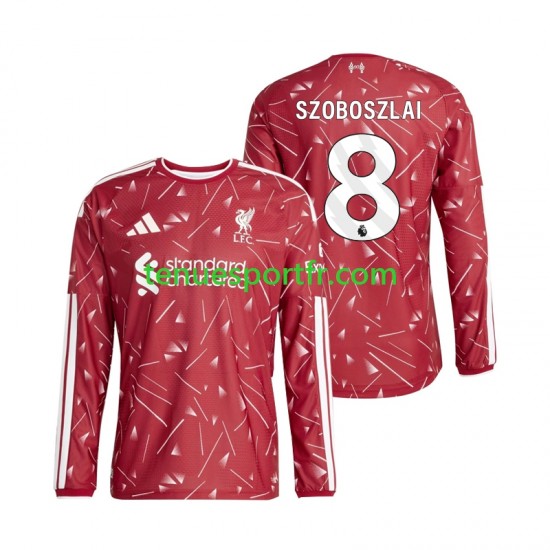 Homme Maillot Domicile Liverpool Dominik Szoboszlai 8 2026-2027 à Manches Longues