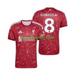 Homme Maillot Domicile Liverpool Dominik Szoboszlai 8 2026-2027 à Manches Courtes