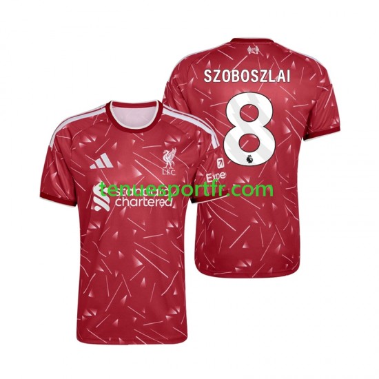 Homme Maillot Domicile Liverpool Dominik Szoboszlai 8 2026-2027 à Manches Courtes