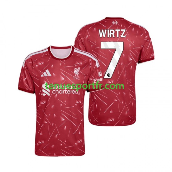 Homme Maillot Domicile Liverpool Florian Wirtz 7 2026-2027 à Manches Courtes