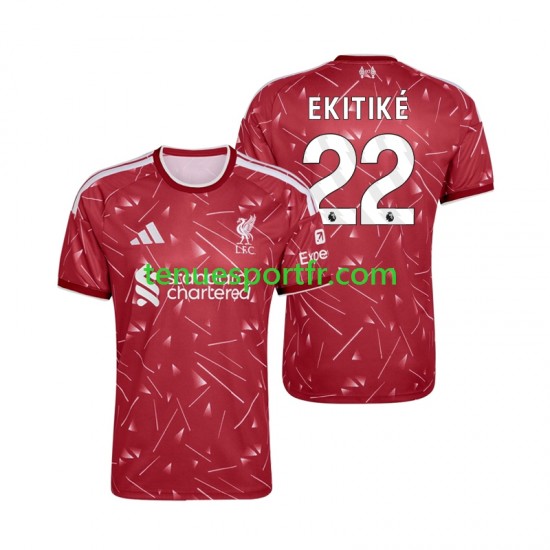 Homme Maillot Domicile Liverpool Hugo Ekitike 22 2026-2027 à Manches Courtes