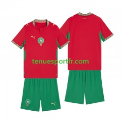 Kit Enfant Maillot Domicile Maroc 2026 à Manches Courtes