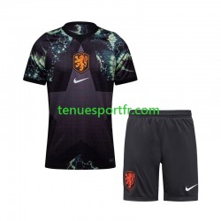 Kit Enfant Maillot Extérieur Pays-Bas Gardien World Cup 2026 à Manches Courtes
