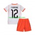 Kit Enfant Maillot Extérieur Pays-Bas Jeremie Frimpong 12 World Cup 2026 à Manches Courtes