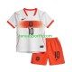 Kit Enfant Maillot Extérieur Pays-Bas Jeremie Frimpong 12 World Cup 2026 à Manches Courtes