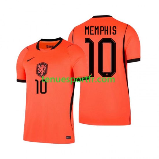 Homme Maillot Domicile Pays-Bas Memphis Depay 10 World Cup 2026 à Manches Courtes