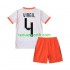 Kit Enfant Maillot Extérieur Pays-Bas Virgil van Dijk 4 World Cup 2026 à Manches Courtes
