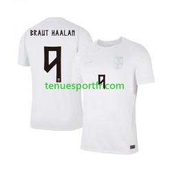 Homme Maillot Troisième Norvège Braut Haaland 9 World Cup 2026 à Manches Courtes