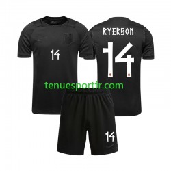 Kit Enfant Maillot Extérieur Norvège Julian Ryerson 14 World Cup 2026 à Manches Courtes