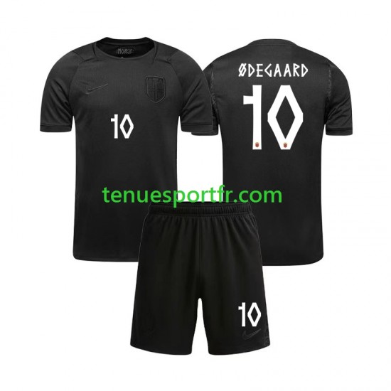 Kit Enfant Maillot Extérieur Norvège Martin Odegaard 10 World Cup 2026 à Manches Courtes