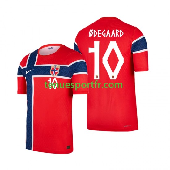 Homme Maillot Domicile Norvège Martin Odegaard 10 World Cup 2026 à Manches Courtes