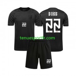 Kit Enfant Maillot Extérieur Norvège Oscar Bobb 22 World Cup 2026 à Manches Courtes