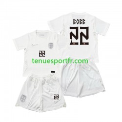 Kit Enfant Maillot Troisième Norvège Oscar Bobb 22 World Cup 2026 à Manches Courtes