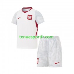 Kit Enfant Maillot Domicile Pologne World Cup 2026 à Manches Courtes