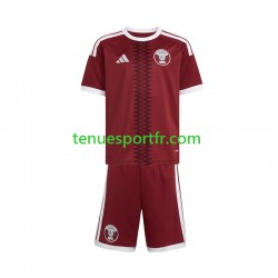 Kit Enfant Maillot Domicile Qatar 2026 à Manches Courtes