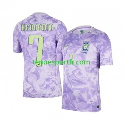 Homme Maillot Extérieur Corée du Sud Son Heung-min 7 World Cup 2026 à Manches Courtes