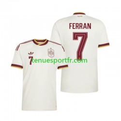 Homme Maillot Extérieur Espagne Ferran Torres 7 World Cup 2026 à Manches Courtes