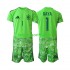 Kit Enfant Maillot Espagne Gardien David Raya 1 6th Green color World Cup 2026 à Manches Courtes