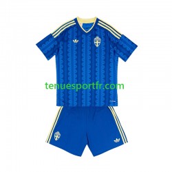 Kit Enfant Maillot Extérieur Suède World Cup 2026 à Manches Courtes
