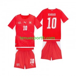 Kit Enfant Maillot Domicile Suisse Granit Xhaka 10 World Cup 2026 à Manches Courtes