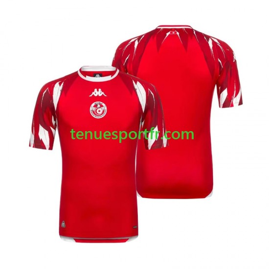 Homme Maillot Extérieur Tunisie World Cup 2026 à Manches Courtes