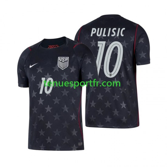 Homme Maillot Extérieur États-Unis Christian Pulisic 10 World Cup 2026 à Manches Courtes