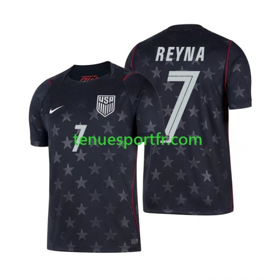 Homme Maillot Extérieur États-Unis Giovanni Reyna 7 World Cup 2026 à Manches Courtes